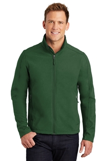 Core Soft Shell Jacket w/USMS Seal in Dk Green, Large