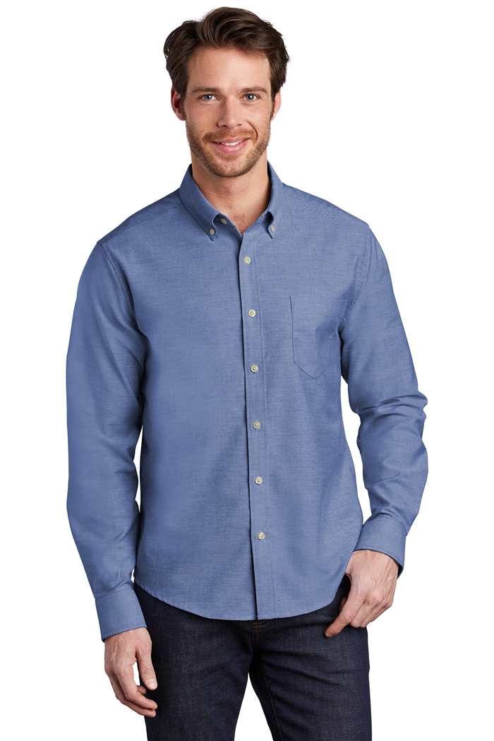 USMS Untucked Fit SuperPro Oxford Shirt