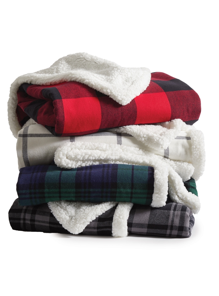 USMS Flannel Sherpa Blanket