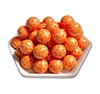 Orange Giraffe  20MM Bubblegum Beads (Pack of 3)