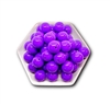 Solid Dark Purple 20MM Bubblegum Beads (Pack of 3)