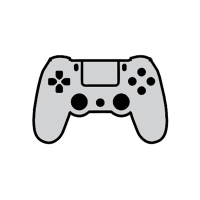 Badge Reel PlayStation 4 Controller NO HOLE