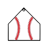 Baseball Home Plate 2.75"