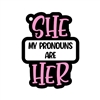 She Her Pronouns 3"