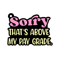 Above Pay Grade 3"