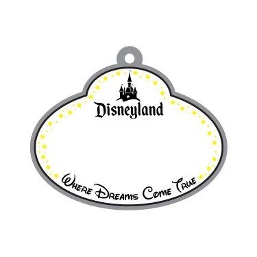 Mouse Name Tag 3"