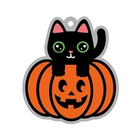 Cat in Pumpkin 3"