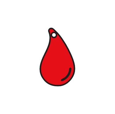 MINI Blood Drop 1.5"