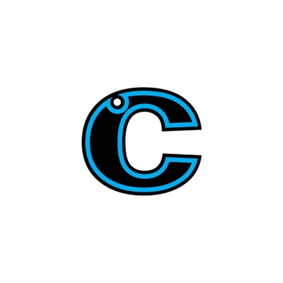 Letter C Bold 2.22"