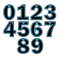 Number Pack Bold 0-9