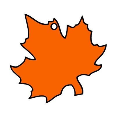 Maple Leaf Ornament 4.5"