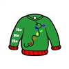 2" Ugly Sweater