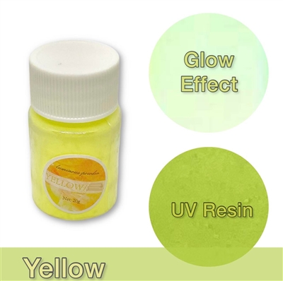 GLOW Mica Powder - Yellow