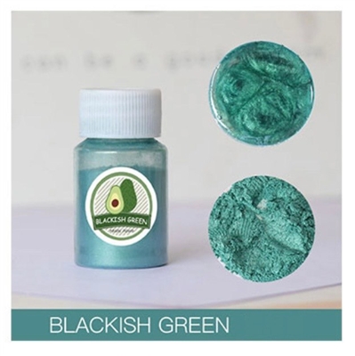 Mica Powder - Blackish Green