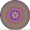 DOUBLE RAINBOW KUNDALINI STARS - SUBTLE ENERGY MANDALA BY STEVEN MICHAEL KING