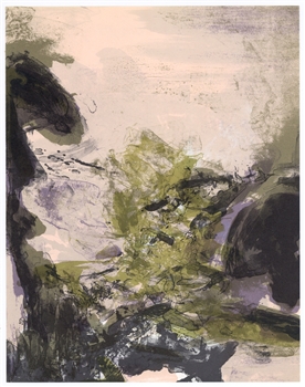 Zao Wou-ki original lithograph, 1971