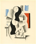 Fernand Leger 1929 pochoir