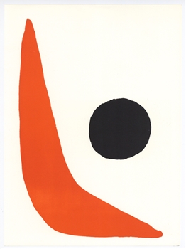 Alexander Calder lithograph 1965