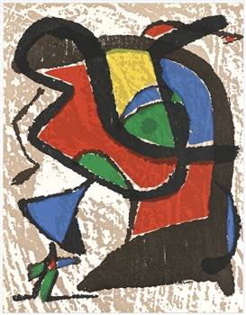 Joan Miro original woodcut