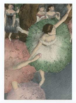 Edgar Degas pochoir Danseuse