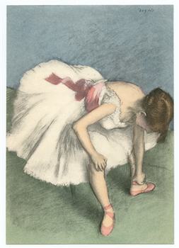 Edgar Degas pochoir Danseuse