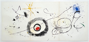 Joan Miro original lithograph (Ceramiques Monumentales), 1963