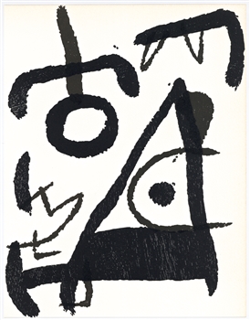 Joan Miro original woodcut