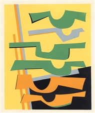 Alberto Magnelli 1951 silkscreen