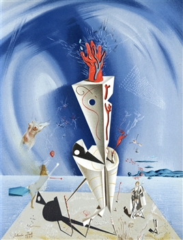 Salvador Dali lithograph "Appareil et main"
