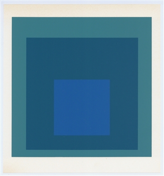 Josef Albers silkscreen | Homage to the Square