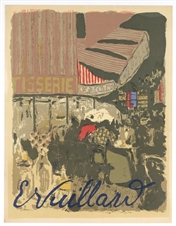 Edouard Vuillard lithograph "La Patisserie"