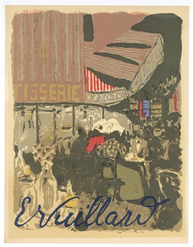 Edouard Vuillard lithograph "La Patisserie"