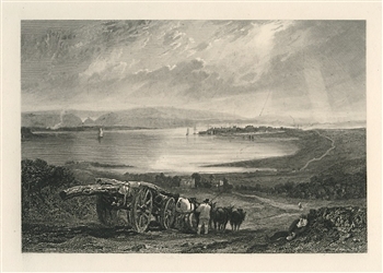 J. M. W. Turner "Poole" engraving