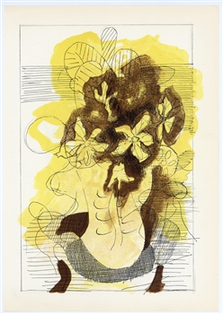 Georges Braque lithograph, 1955