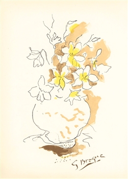 Georges Braque lithograph, Verve 1955