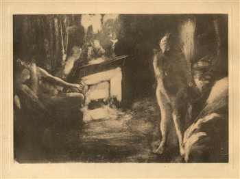 Edgar Degas monotype