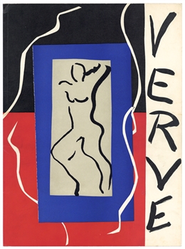 Henri Matisse lithograph for Verve 1937