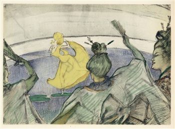 Toulouse-Lautrec "Ballets, fantaisie japonaise" lithograph | Circus