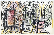 Pablo Picasso lithograph Carnet Californie