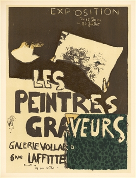 Pierre Bonnard lithograph "Les Peintres Graveurs"