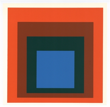 Josef Albers serigraph "Homage to the Square"