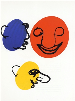 Alexander Calder original lithograph, 1976