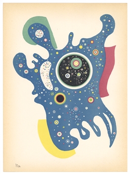 Wassily Kandinsky "Stars" original lithograph