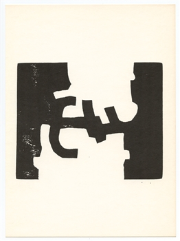 Eduardo Chillida lithograph, 1979