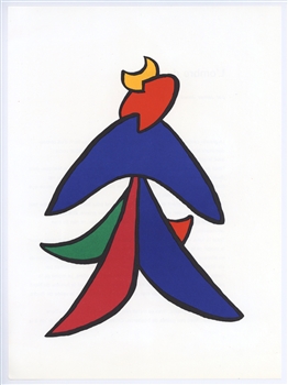 Alexander Calder original lithograph | Stabiles