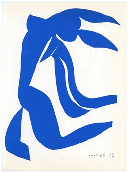 Henri Matisse lithograph "Ballerine"