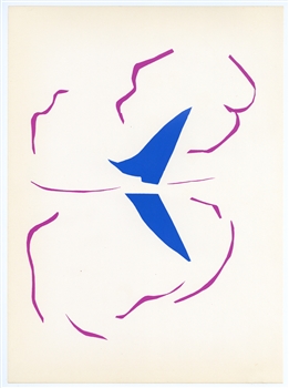 Henri Matisse lithograph "Bateau"