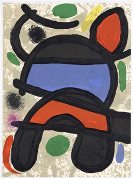 Joan Miro original lithograph, 1970