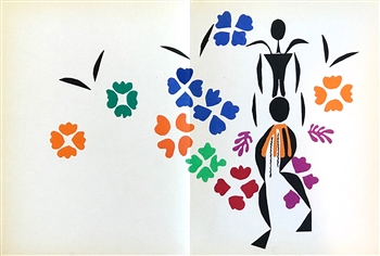Henri Matisse lithograph "La Negresse"