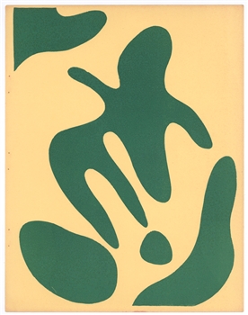 Jean Arp original linocut Constellations 1938 XXe Siecle